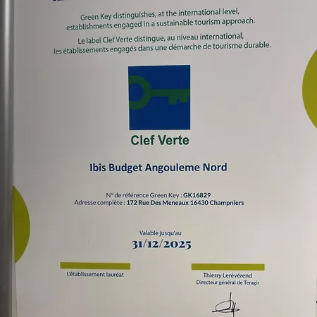 Ibis Budget Angoulême Nord - Rénové